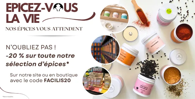 Accueil boutique — encart gauche